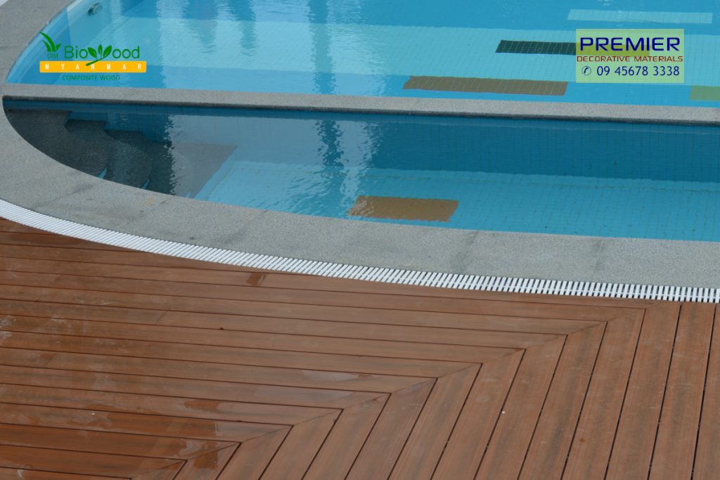 Biowood Poolside Decking Joint